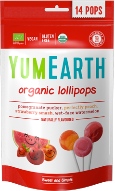 YumEarth, Organic Pops, Assorted Flavors, 14pcs