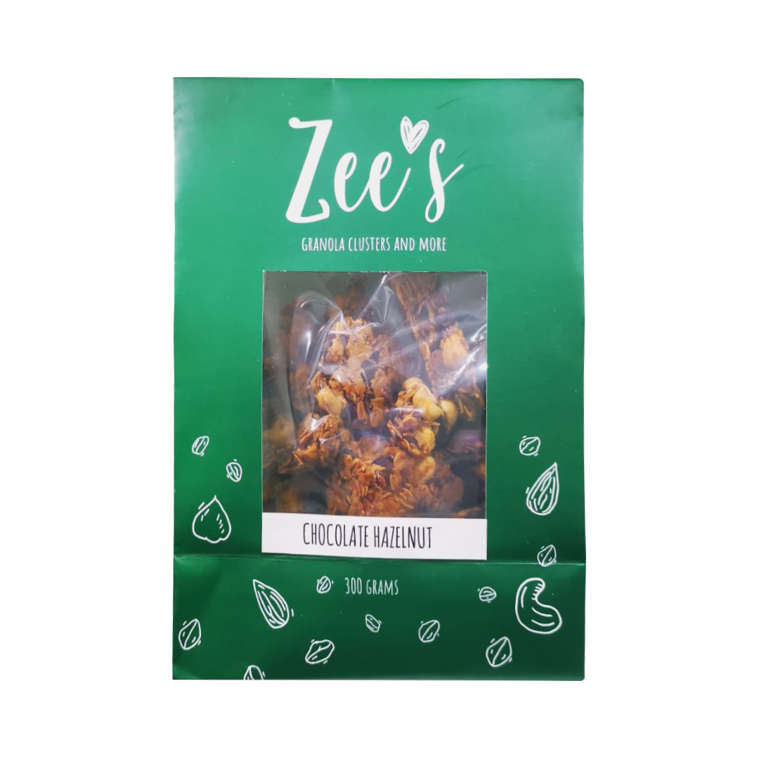 Zee's, Granola Chocolate Hazelnut. 300g