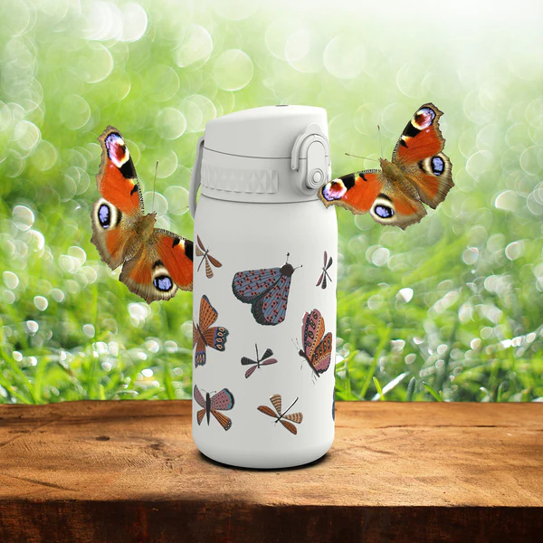 Ion8 , Water Bottle , White Butterfly , 320ml