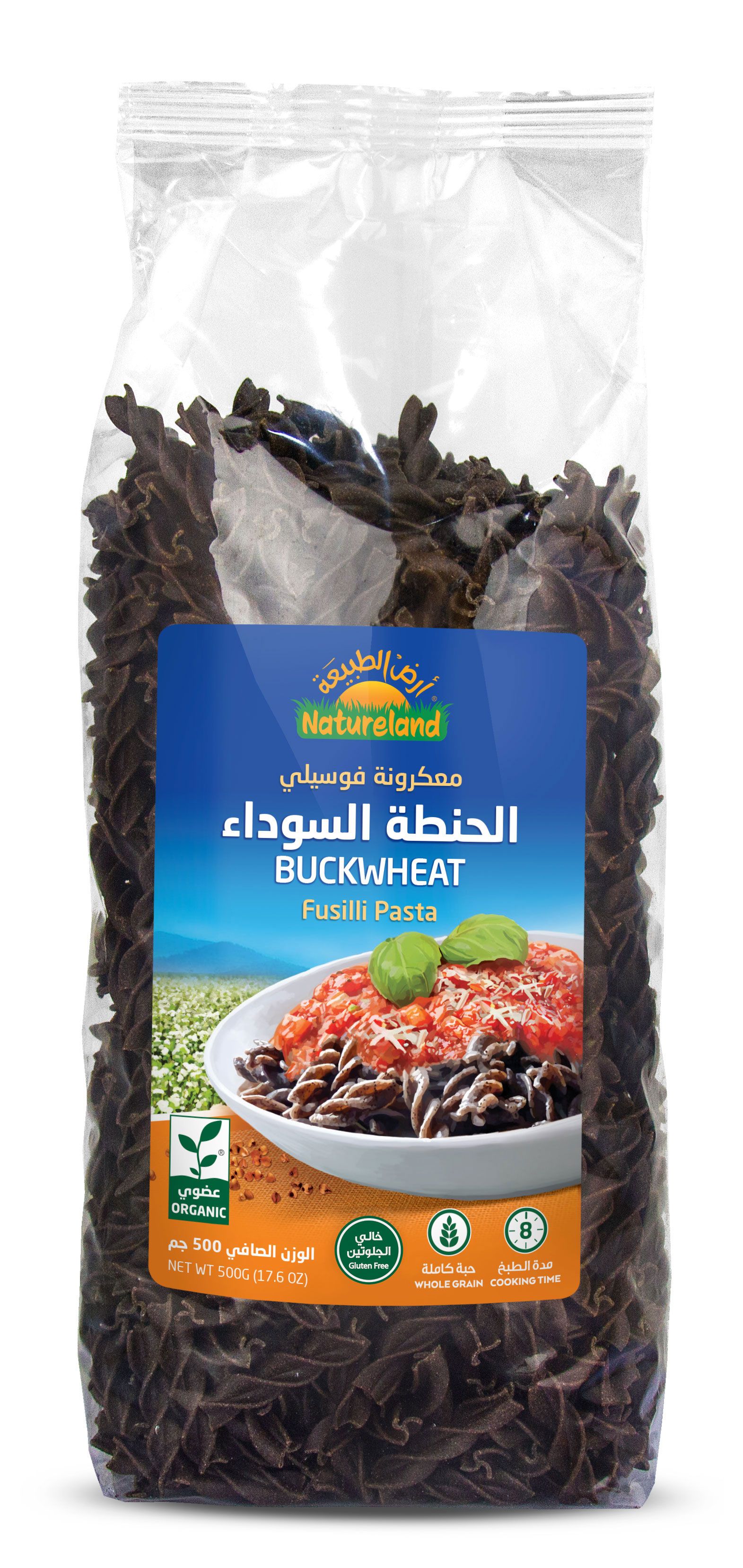 Naturaland , Buckwheat , Fusilli pasta