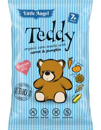 Mclloyd's , Corn Snacks, Carrot& Pumpkin, MULTIPACK 4*15g