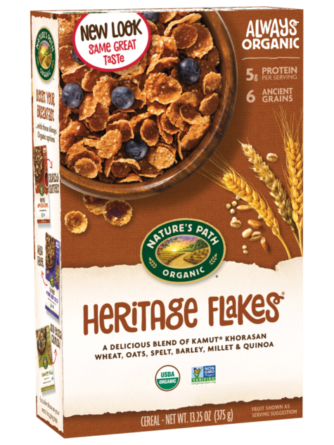 Natures Path, Heritage flakes, 375g