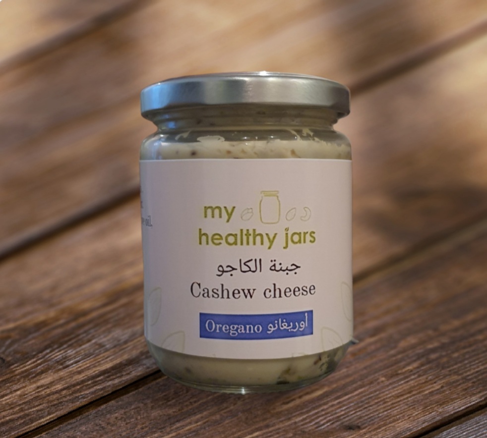 My healthy jar , Cashew cheese, Oregano, 250 ml
