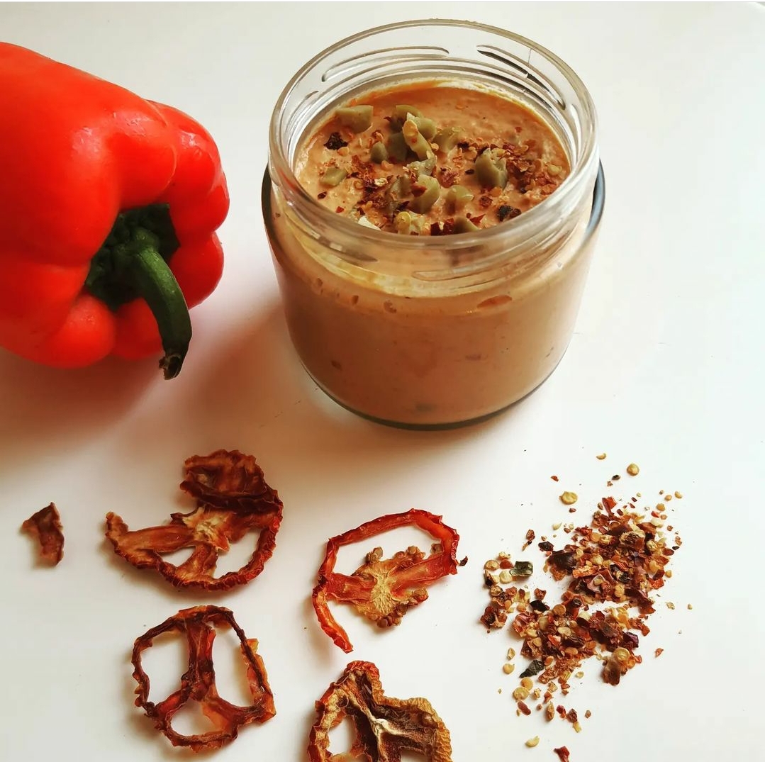 My healthy jar , Cashew cheese, tomato spicy, 250 ml