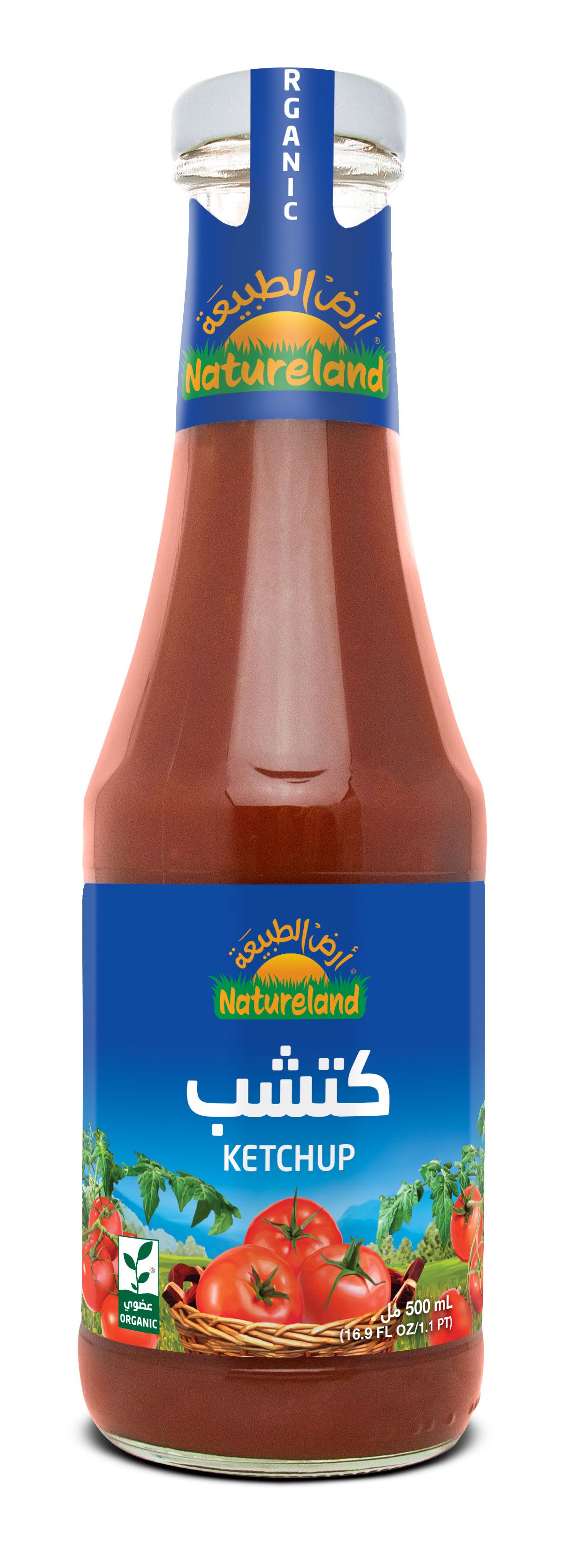 Natureland , Ketchup , 500ml