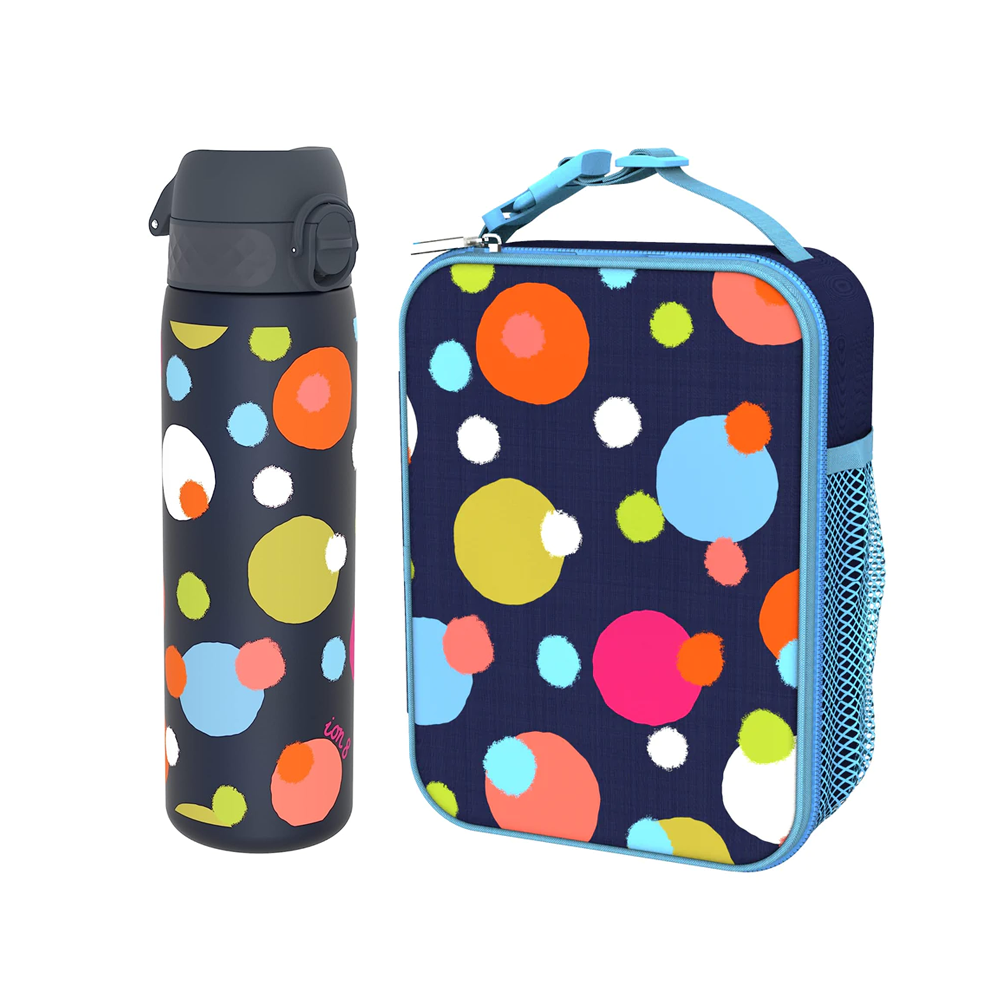 Ion8 , lunch bag + Water Bottle , Spots , 500ml