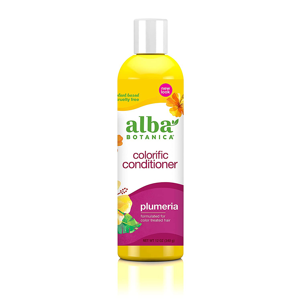 Alba Botanica Colorific Shampoo, Plumeria, 340ml