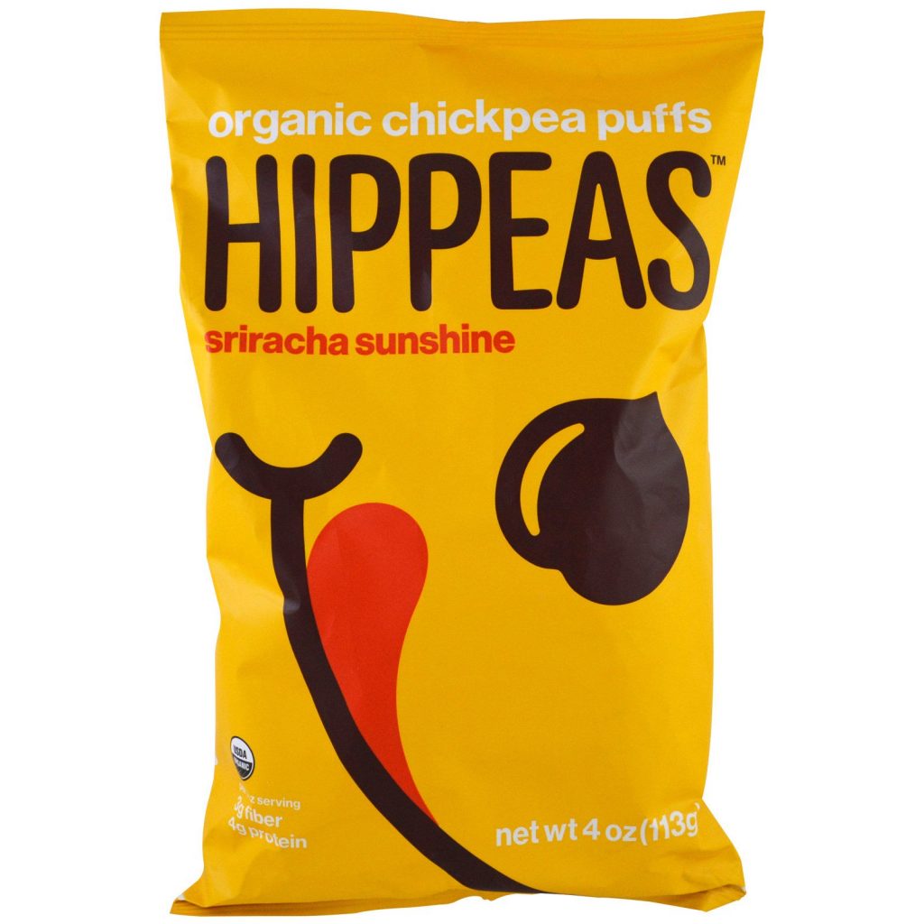 Hippeas, Chickpea Puff Snack, Sriracha Chilli 78 g