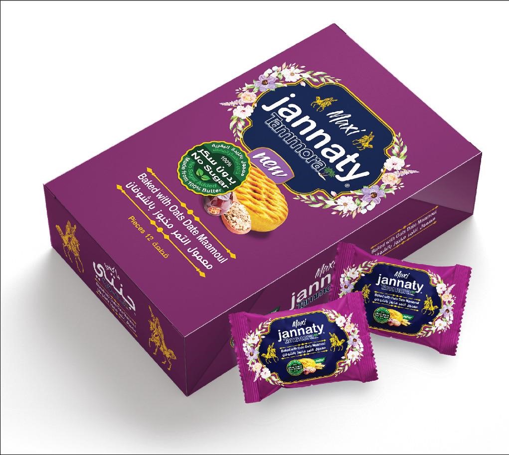 Jannaty,Baked with Oats,12pcs