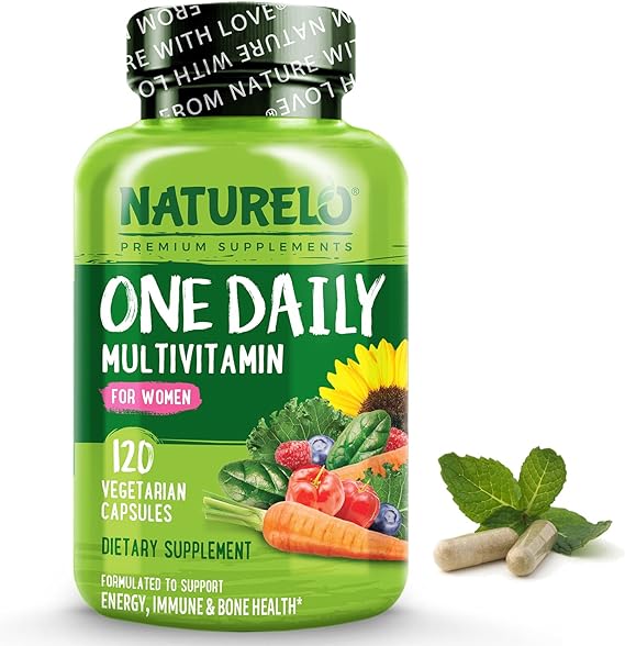 NATURELO, One Daily Multivitamin for Women, 120 Vegetable Capsules