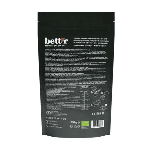 Bettr, Granola Peanut Cacao Protein,  300g