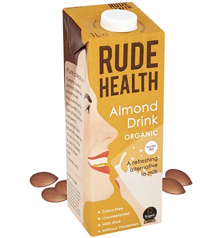 Rude Health, Organic Almond Drink, 1 Ltr
