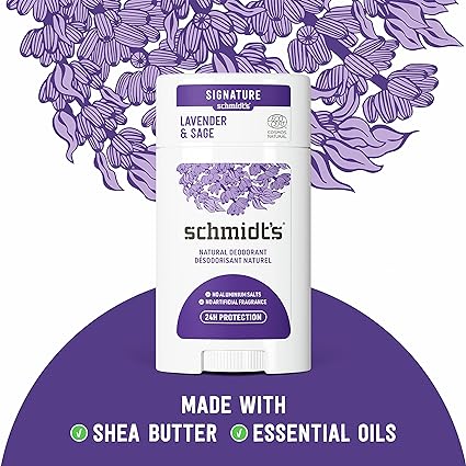 Schmidts, Natural deodorant, Lavender&sage, 92g