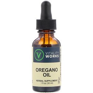 Vitality Works, Oregano Oil, 30 ml