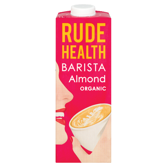 Rude Health, Barista Almond Drink, Organic, 1L