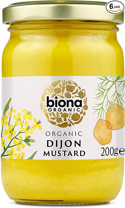 Biona, Dijon Mustard, 200g