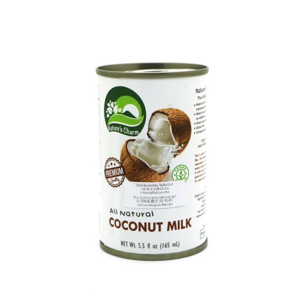Natures Charm, ALL NATURAL COCONUT MILK (165ML)