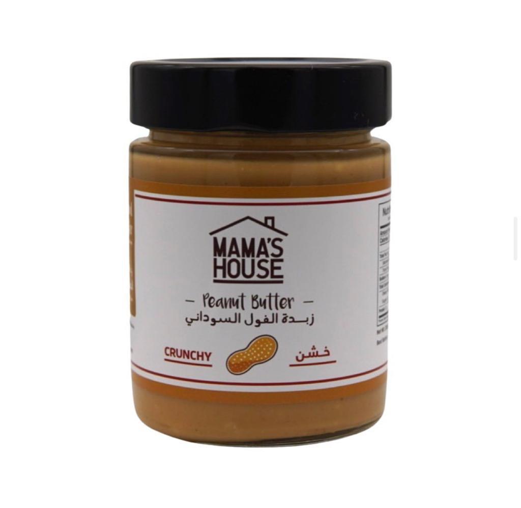 Mamas House, Peanut butter, crunchy, 300g