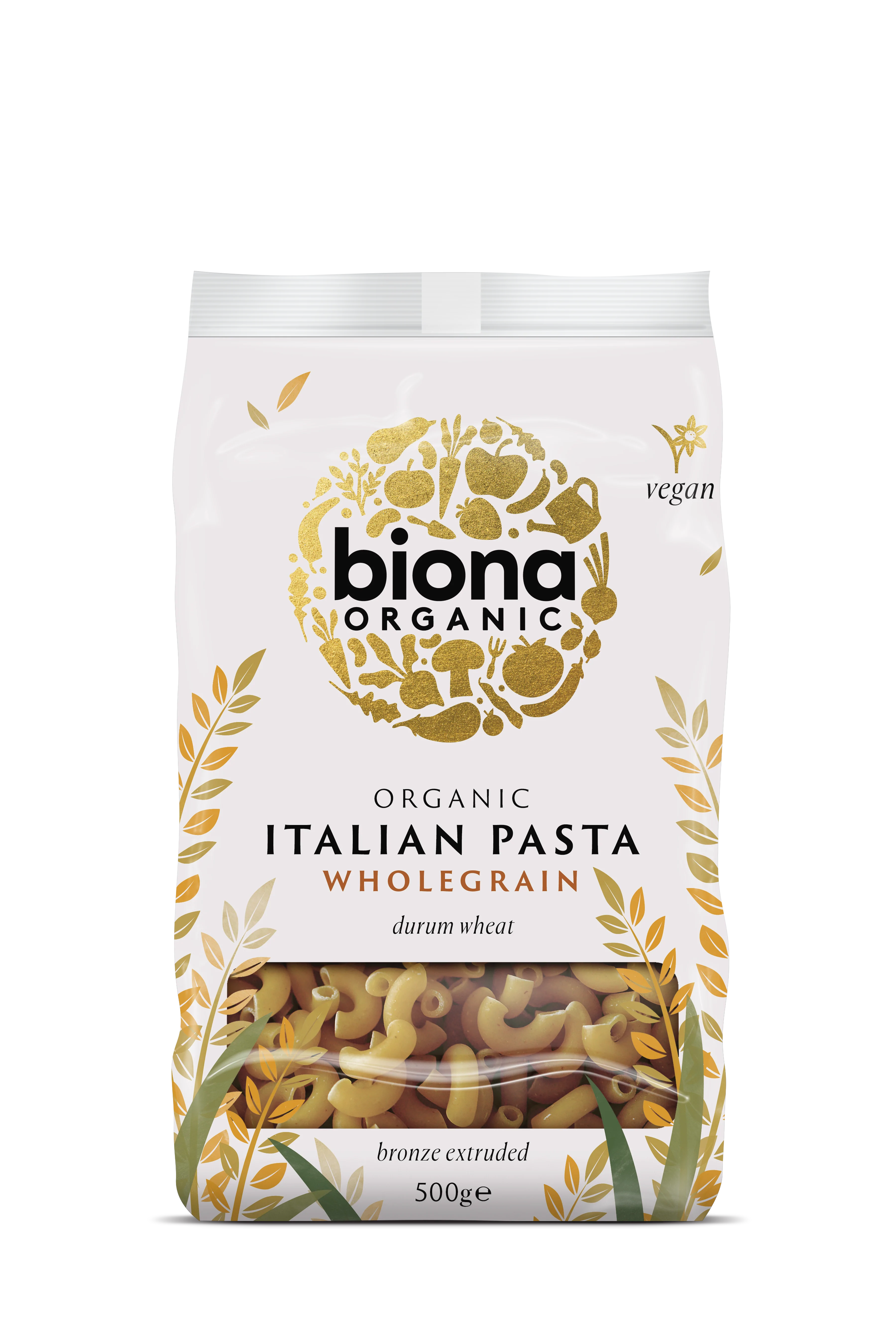 Biona, Wholewheat maccaroni, 500g