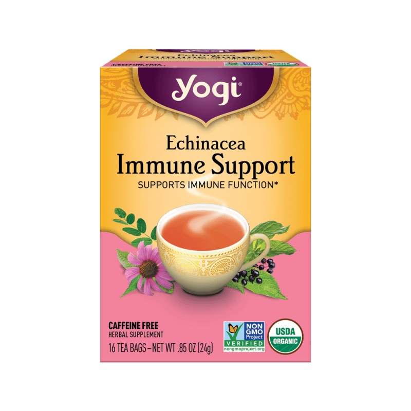 Yogi Tea, Echinacea Immune Support 16 Bags