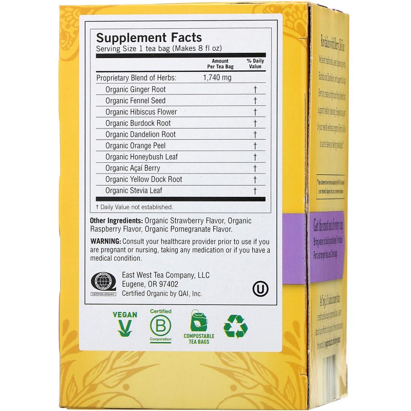 Yogi Tea, Berry De Tox 16 Bags