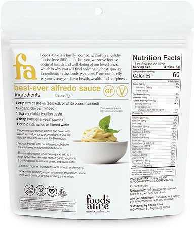 Foods Alive, Nutritional Yeast,170 g