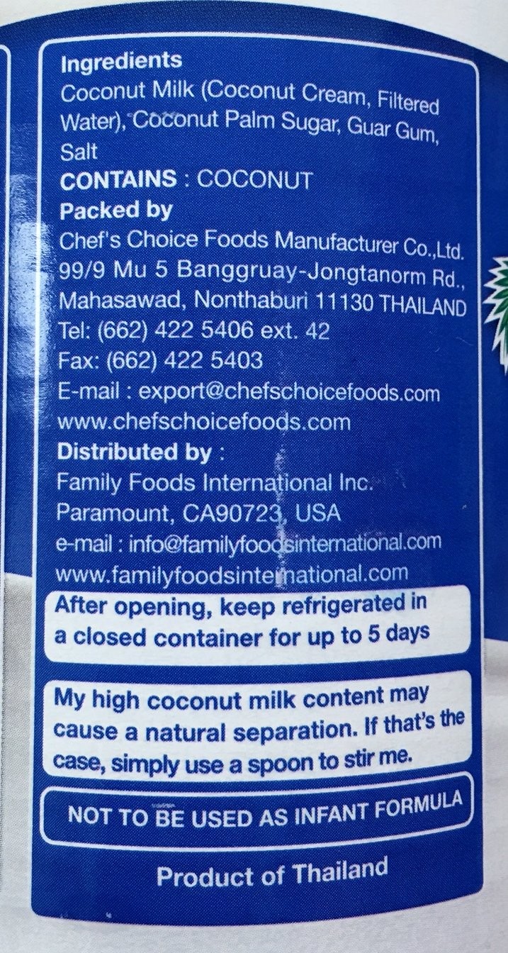 Natures charm, Evaporated coconut milk, 360ml