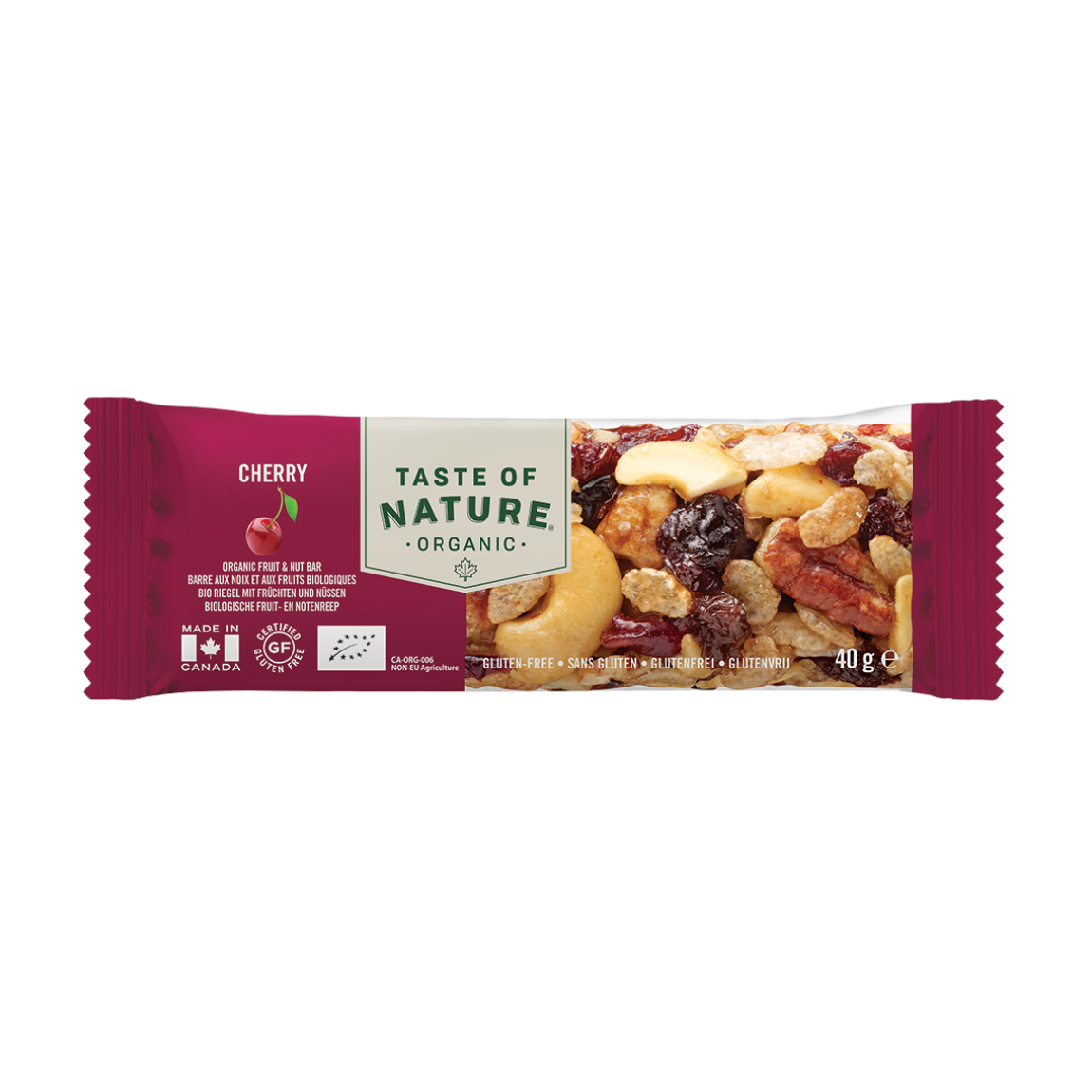 Taste of Nature, Cherry, 40g