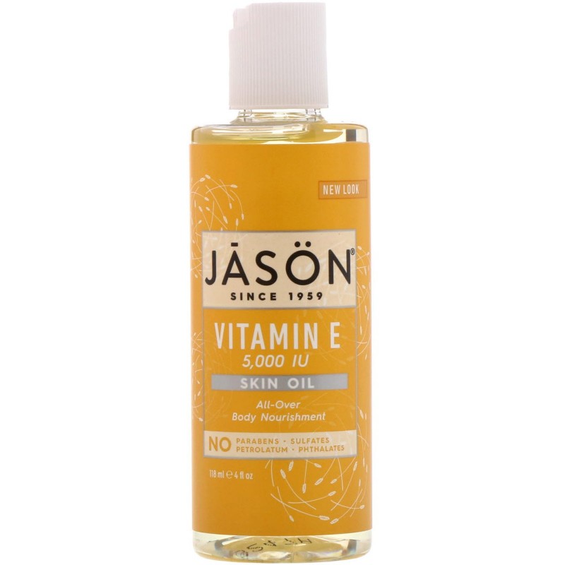 Jason, Vitamin E Oil, 118ml
