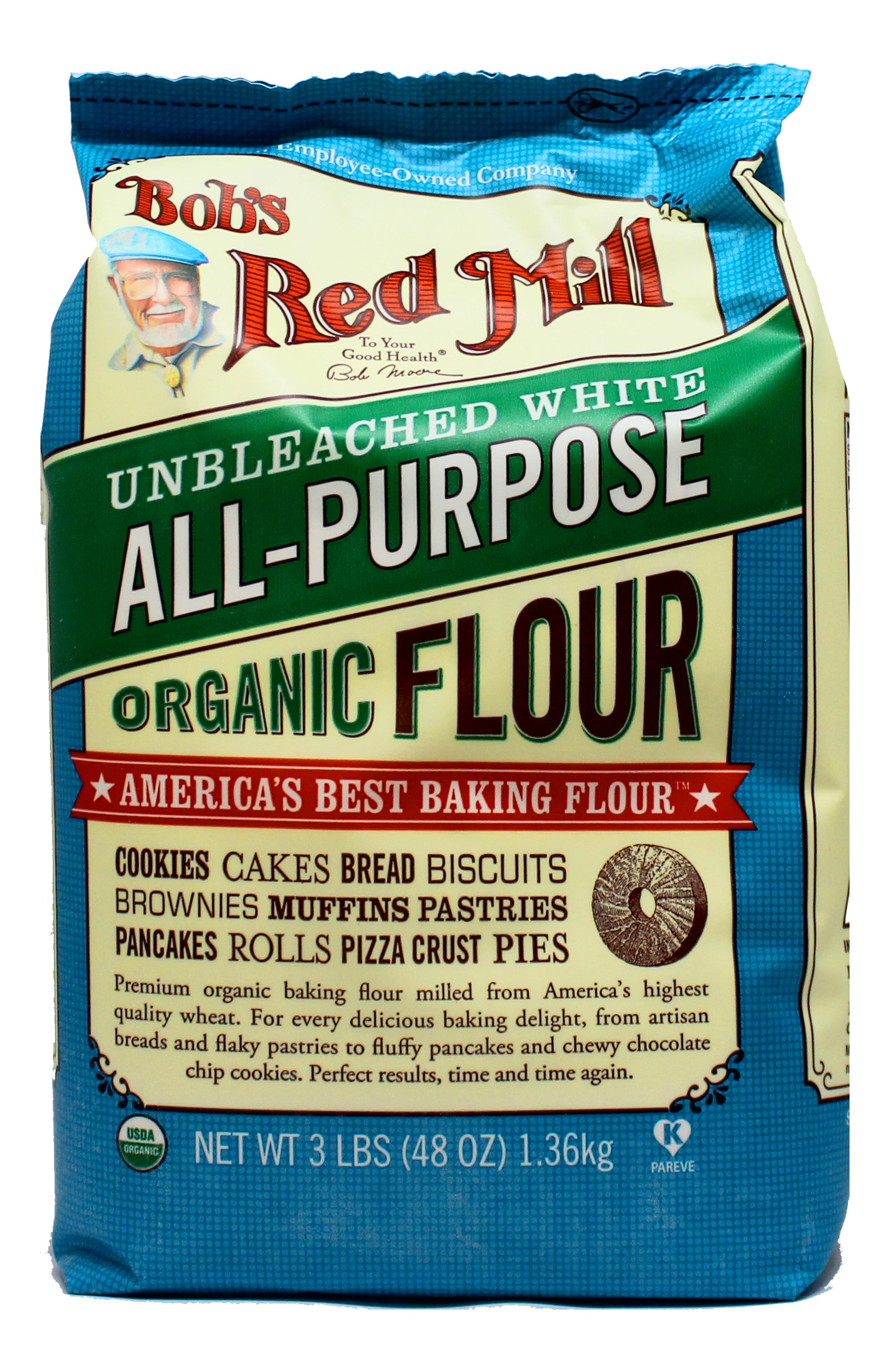 Bobs, white flour, 2.27kg