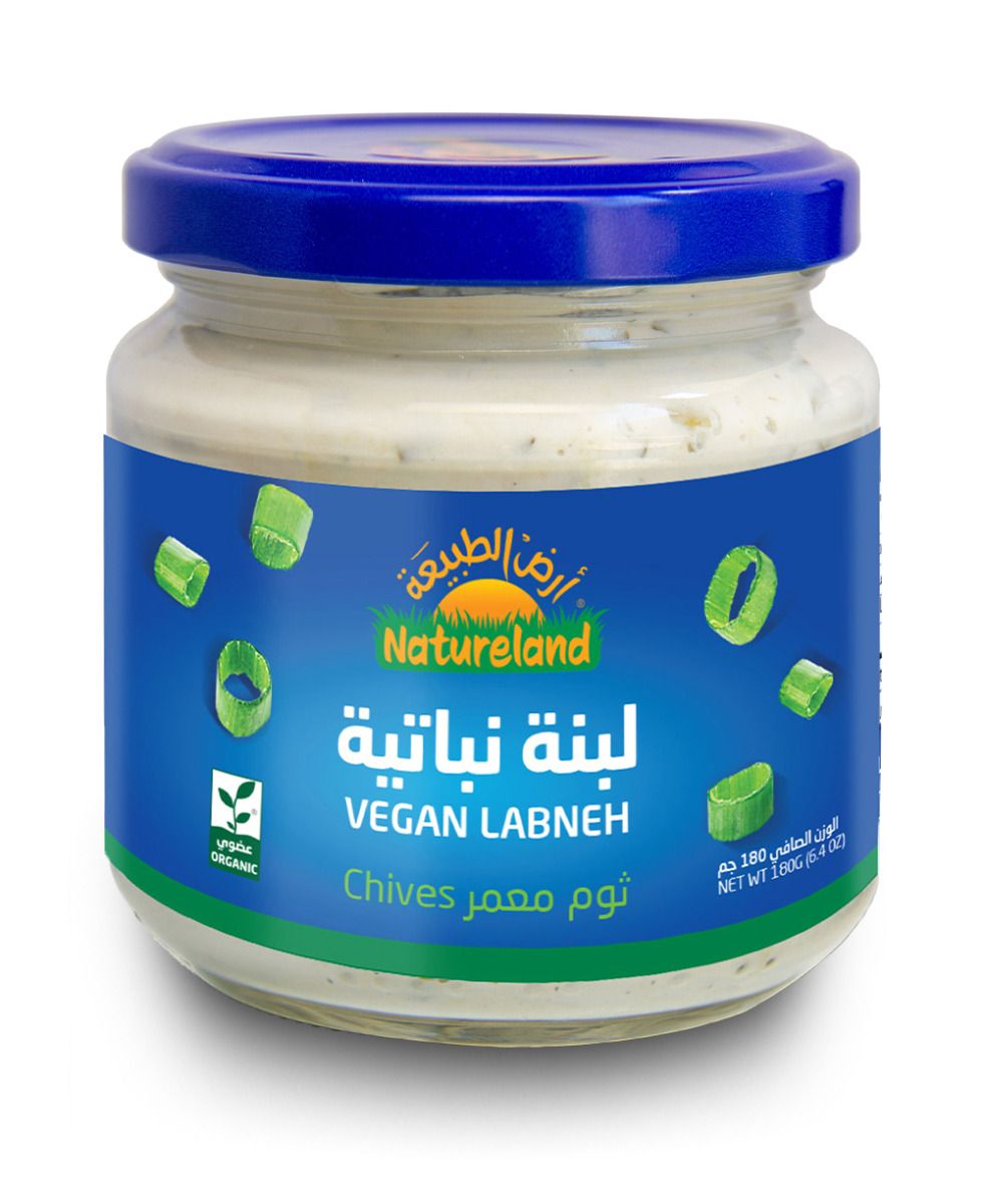 Natureland,Vegan Labneh,Chives,180g