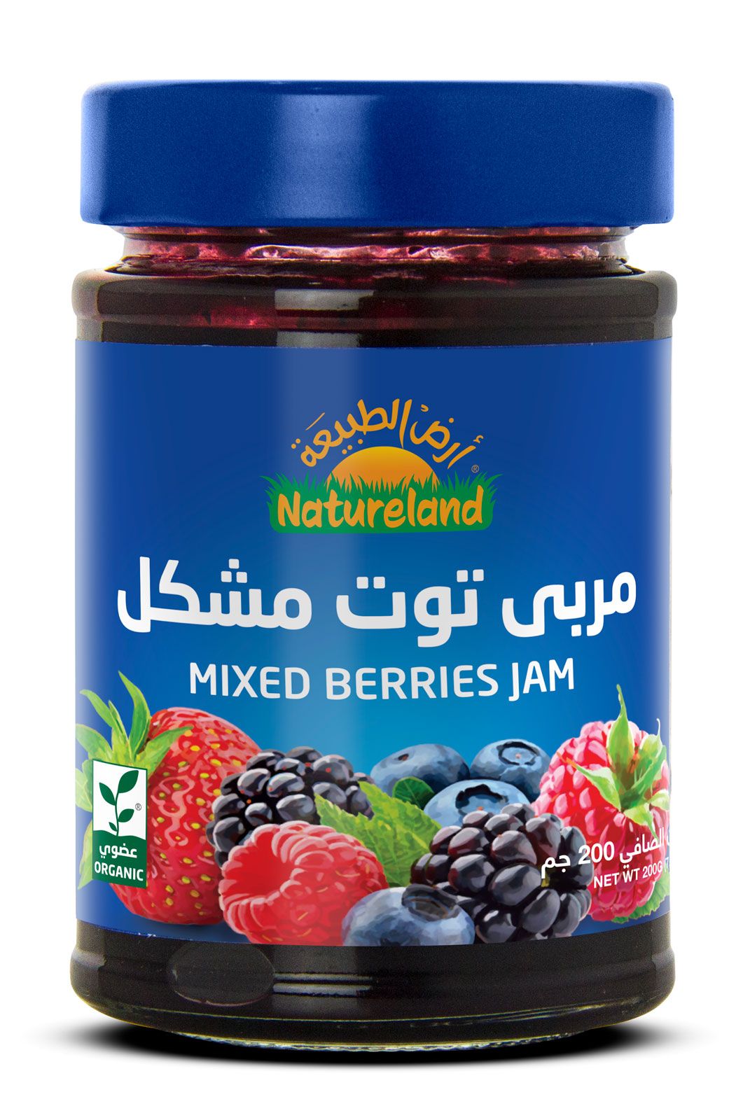 Natureland,Mixed Berries Jam,200g