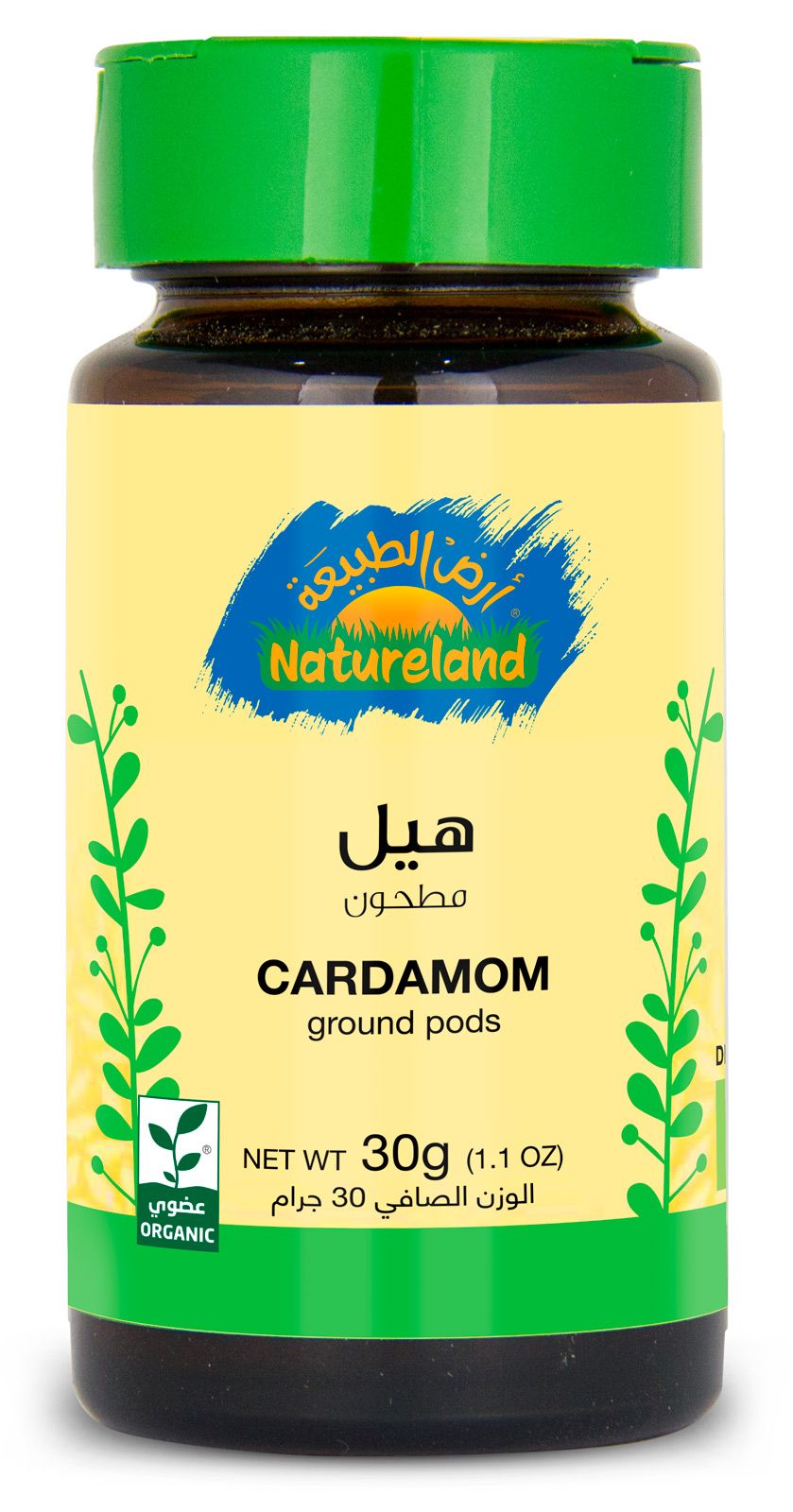 Natureland,Cardamom,Ground pods,30g