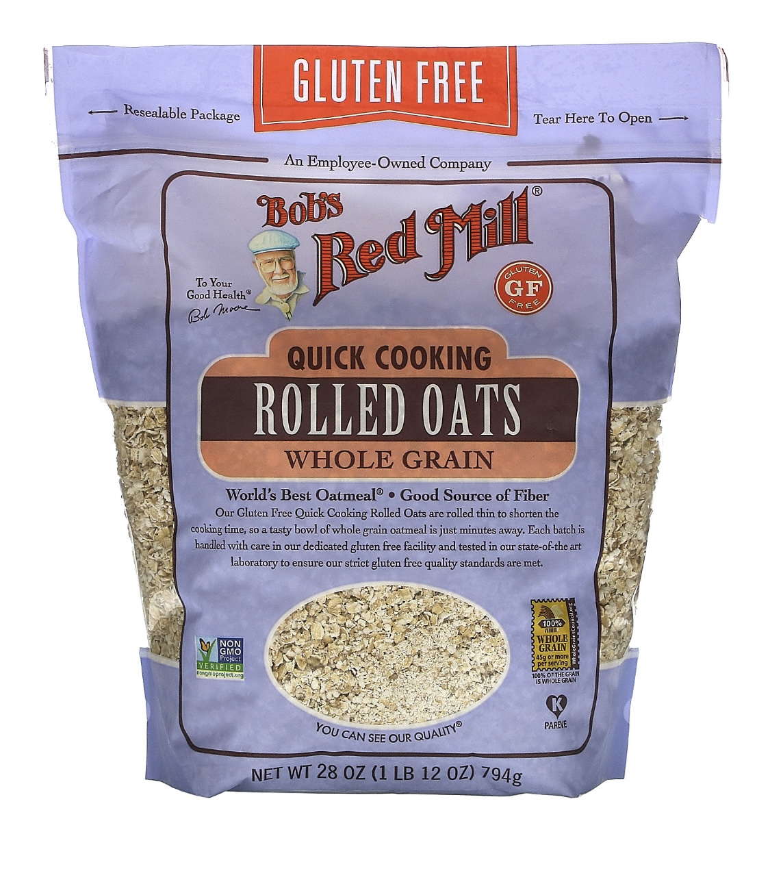 Bobs, Gluten free rolled oats, 907g