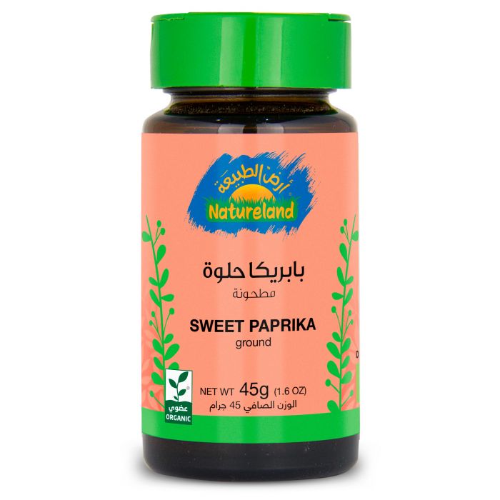 Natureland,Sweet Paprika,Ground,45g