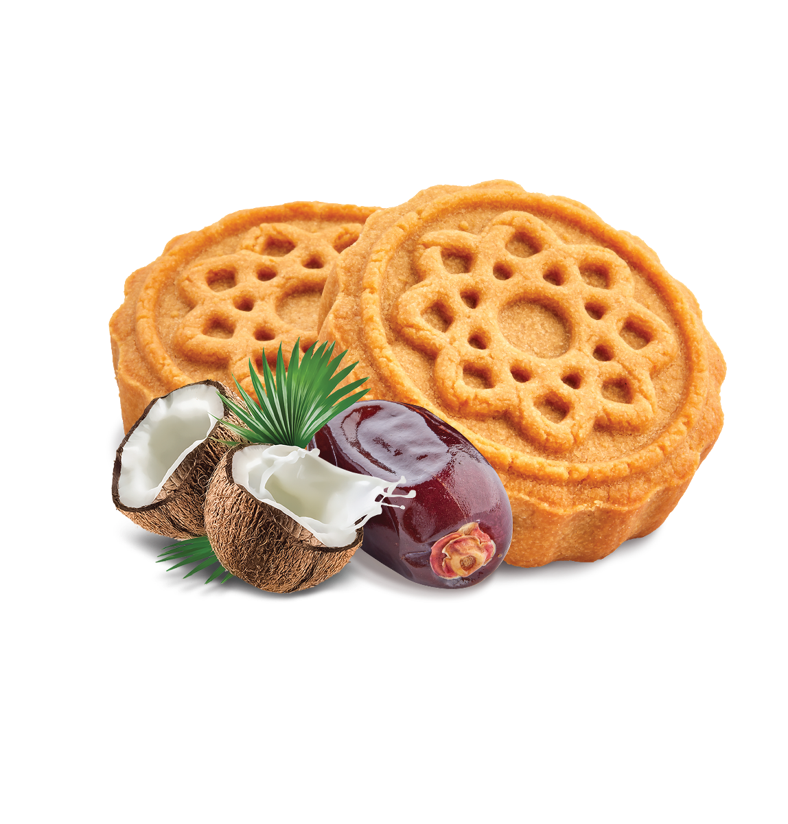 Jannaty,Dates Mamoul, coconut, 16pcs