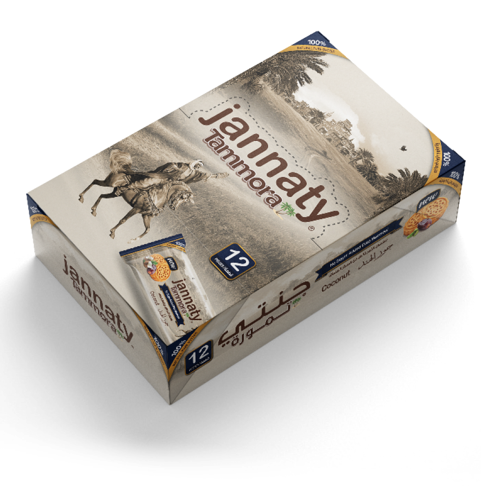 Jannaty,Dates Mamoul, coconut,12pcs