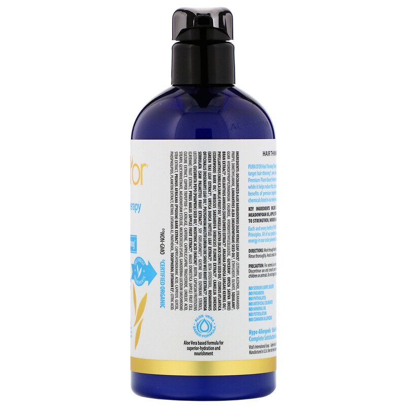 Pura D'or, Hair Thinning Therapy Conditioner,473 ml