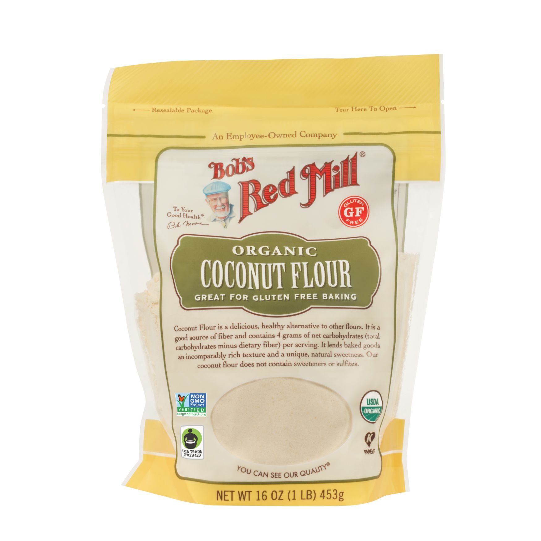 Bobs red mill, coconut flour, 453g