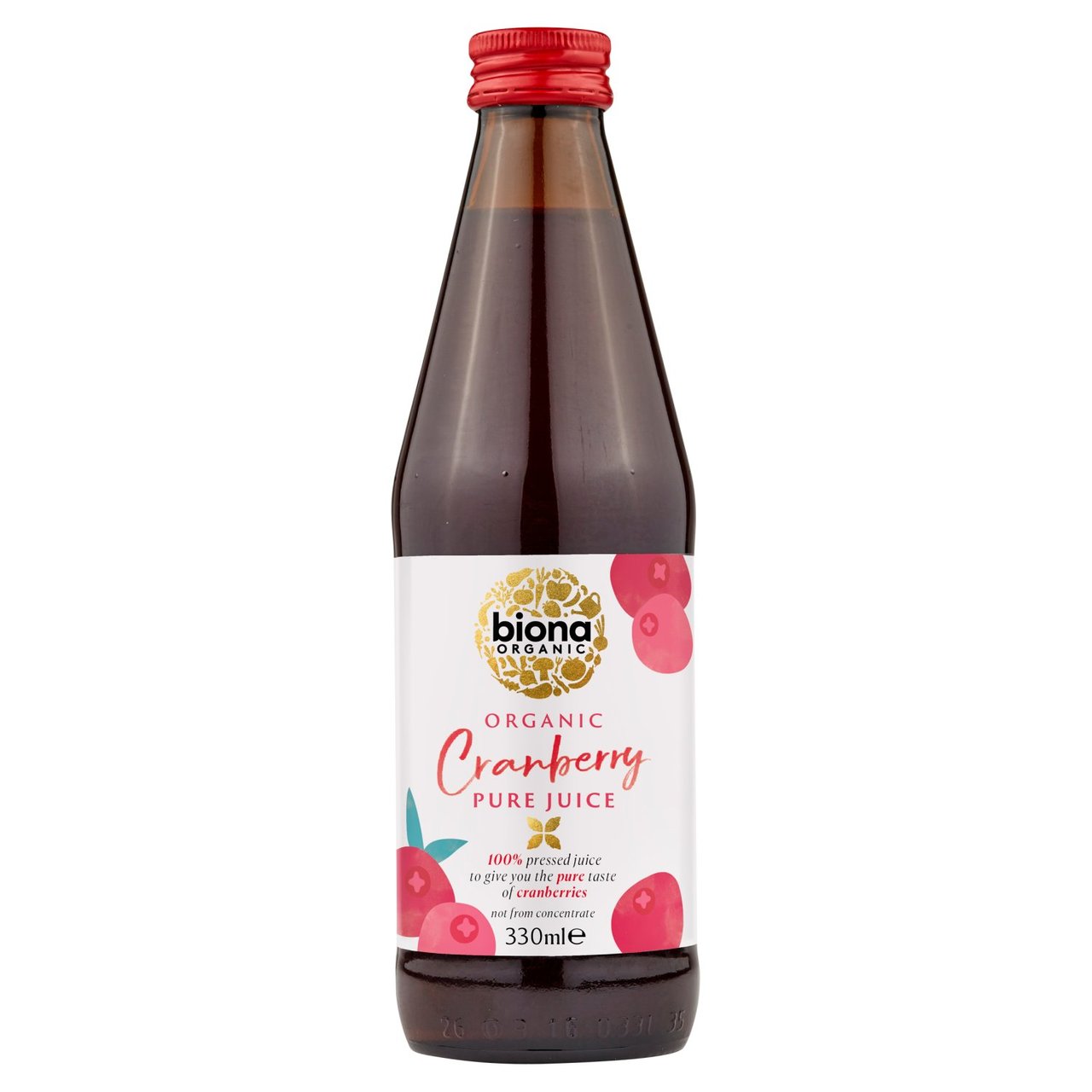 Biona,Organic Cranberry Pure Pressed Juice,330ml