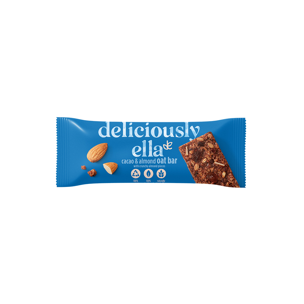 Deliciously Ella ,Cacao and almond oat bars,50g