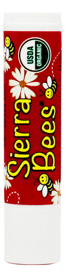 Sierra bees, organic pomegranate lip balm, 4.25g