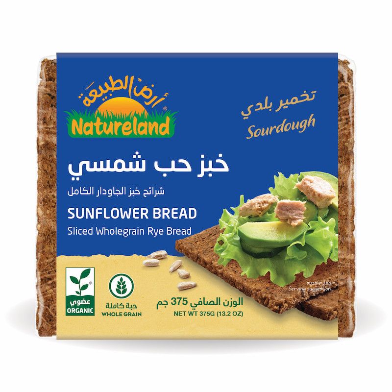 Natureland,Sunflower Bread,375g