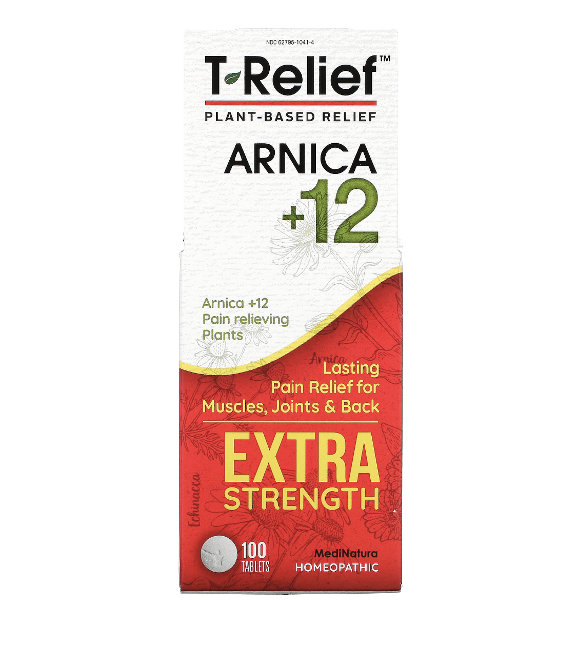 MediNatura, T-Relief, Arnica +12, 100 Tablets