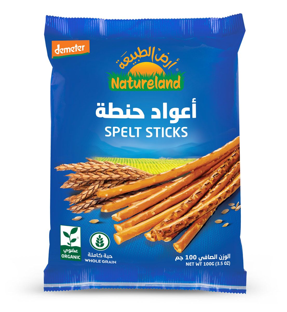 Natureland,Spelt Sticks,100g