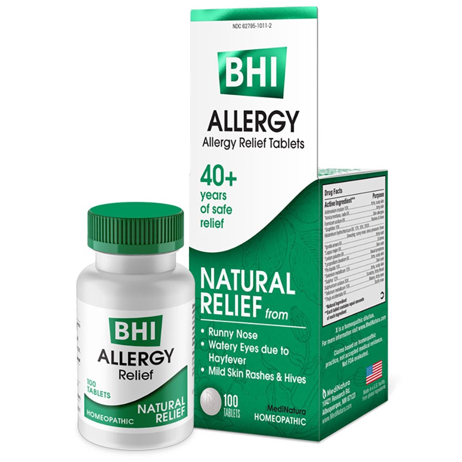Medinatura,BHI Allergy Relief,100 Tablets