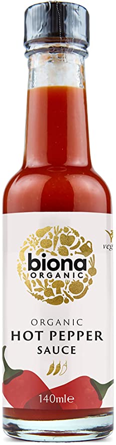 Biona, Hot pepper sauce, 140ml