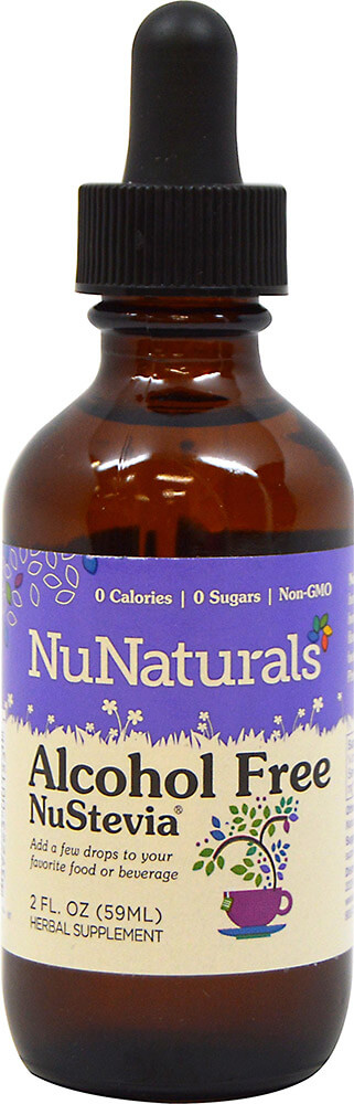 NuNaturals, Alcohol Free Stevia,59 ml