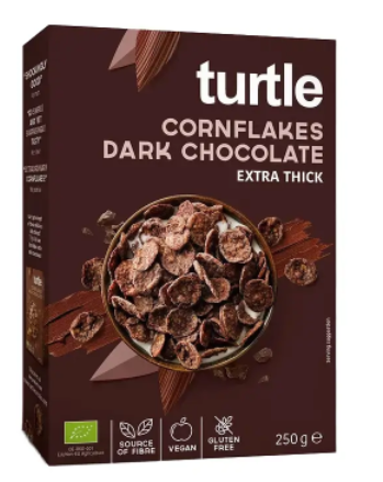 Turtle,Chocolate Cornflakes Dark,250g
