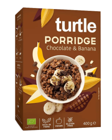 Turtle,Porridge Choco Banana,400g